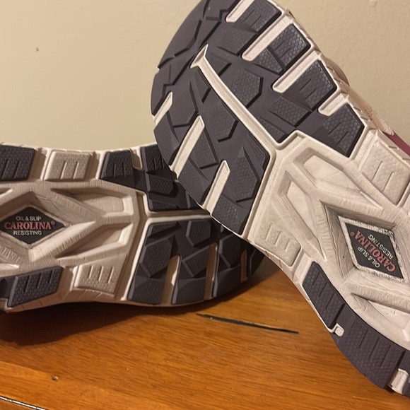 Women's Pink and Purple Carolina Steel Toe Sneaker - Picture 5 of 7